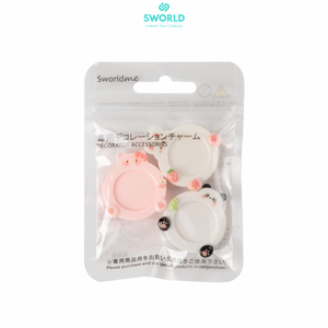 Llavero de resina con forma de conejo Sworldme, venta al por mayor de fábrica, dije decorativo de dibujos animados, accesorio de manualidades DIY - Product Image 6