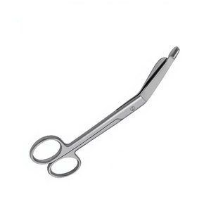 Ciseaux à pansements Lister manuels 3,5 pouces en acier inoxydable motif titane, instruments médicaux chirurgicaux EMT, ciseaux à pansements pour traumatismes - Product Image 3
