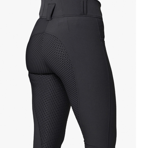 Culotte d'équitation pour femme à séchage rapide, imprimée en 3D, avec grip en silicone intégral, taille haute, coupe extensible, en Spandex-Polyester, motif numérique - Product Image 4