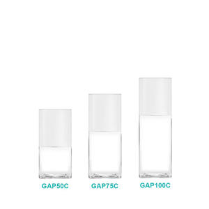 ขวด PETG สีขาวทรงสี่เหลี่ยมผืนผ้าขนาด 50 มล.-300 มล. สำหรับเครื่องสำอาง ผนังชั้นเดียว พร้อมฝา PP สีดำ |   เครื่องพ่นยาแบบปั๊ม PP (รุ่น GAPC) - Product Image 3