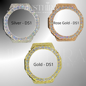 Reloj G-Shock con Bisel de Diamantes Grandes y Esfera Bicolor VVS de Moissanita, Reloj de Pulsera de Moda Premium con Diamantes, al Precio Más Bajo y Mejor de la Historia - Product Image 5