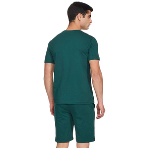 Ensemble de sport d'été léger pour hommes, tenue décontractée de sport à séchage rapide avec haut à manches courtes respirant et short - Product Image 4