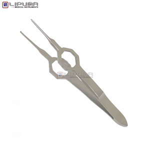 คีมจับม่านตา FOERSTER แบบ 1x2 ฟันตรง ขนาด 8.5 ซม. ผลิตจากเหล็กกล้าไร้สนิมสำหรับการผ่าตัด เครื่องมือแพทย์สำหรับจักษุวิทยา คีมจับม่านตา FOERSTER - Product Image 3