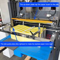 Cortadora de troqueles automática de alta velocidad para rollos gigantes a hojas, máquina de corte de papel en rollo para abanicos de papel y cajas de alimentos