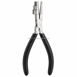 Pince à boucler à double étage de haute qualité / Pince à fabriquer des attaches à double étage en acier inoxydable pour la fabrication de bijoux DIY en argent et or - Product Image 6