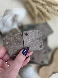 Lámpara de Sal Tejida a Mano de Madera Ecológica de Alta Calidad con Diseño Cuadrado de Arte Folclórico para Decoraciones Navideñas - Product Image 6