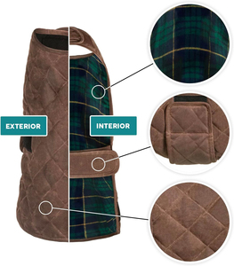 Abrigos de Invierno para Perros de Nailon y Poliéster Lavables, Transpirables y Ligeros a Precio Razonable, Diseño Acolchado, Chaquetas para Perros de Todos los Tamaños - Product Image 4