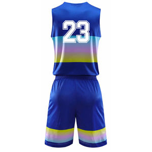 Maillots de basket respirants en mesh, conçus en polyester léger à séchage rapide, avec coutures ergonomiques. - Product Image 6