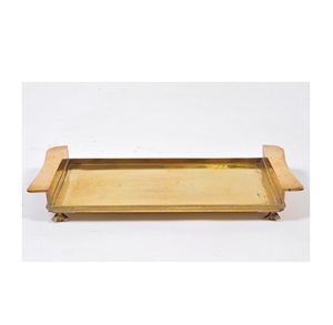 Multi-Functional <b>Metal</b> <b>Tray</b> Table Decorative Serving <b>Tray</b> Rectangular Dessert Display Plated Tabletop <b>Tray</b> Best Seller - Product Image 1