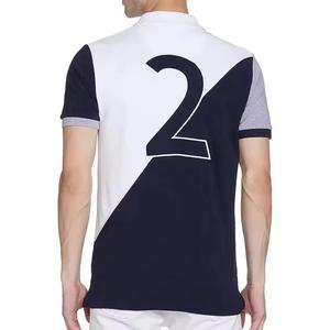 Chemises polo décontractées pour hommes, nouvelle collection, design tendance, logo personnalisé, couleur unie, respirantes, pour hommes - Product Image 2