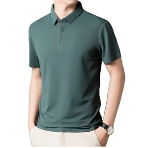 Nouveau T-shirt Homme 2025 Tendance en Spandex/Coton Séchage Rapide Couleur Unie Prix Abordable Décontracté Vente en Gros Qualité Export Orientée OEM - Product Image 1