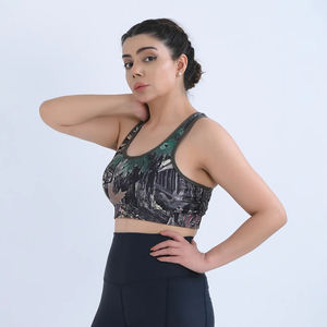 Sujetador Deportivo Nuevo para Mujer, Talla Grande, Ligero, Transpirable, Ropa Deportiva de Moda, Sin Costuras, para Yoga, Gimnasio - Product Image 2