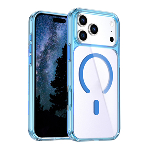 Étui magnétique antichoc en TPU+PC au design transparent et tendance pour iPhone 17 Pro Max - Product Image 2