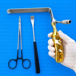 Ensemble de 3 instruments de chirurgie mammaire, chirurgie plastique, kit chirurgical en acier inoxydable allemand, certifié CE classe I par Pentax Surgical - Product Image 3