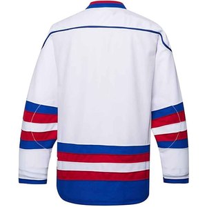 Camisetas de Hockey en Blanco al por Mayor, Uniformes de Hockey sobre Hielo Personalizados por Sublimación, Camisetas de Práctica Transpirables de Poliéster al por Mayor - Product Image 6