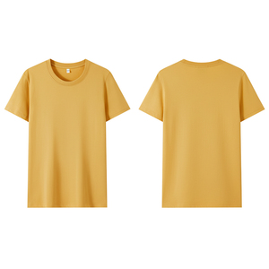 Camiseta Unisex 100% Algodón, Corte Holgado, Transpirable, Manga Corta, Verano, Casual, Lisa, Básica, OEM, Ajuste Relajado - Product Image 4