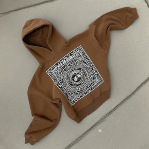 เสื้อฮู้ดดี้โอเวอร์ไซส์แบบยูนิเซ็กซ์ สไตล์สตรีทแวร์ ผลิตตามสั่ง ล้างสีแบบแอซิดวอช สีซีดจางแบบซันเฟด ผ้าฝ้ายหนานุ่ม เฟรนช์เทอร์รี่ สำหรับฤดูหนาว - Product Image 4