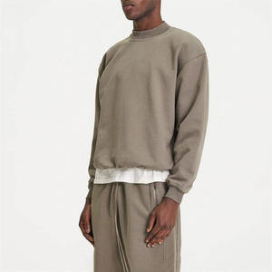 Sudadera Oversize de Algodón 100% para Hombre, Venta al por Mayor OEM, con Logotipo Personalizado Impreso y Bordado, Tejido Grueso para Invierno - Product Image 2