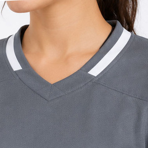 Women Ice Hockey Jersey Digital Print Women's Full Sleeve Quick-Dry Ice Hockey Jerseys Women's V-Neck Ice Shirt - Product Image 2