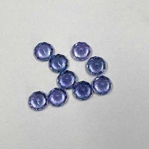 Pierre précieuse naturelle Tanzanite bleue de 6 mm, 7 mm, 8 mm, taille décaogone portugaise, pierre brute pour la fabrication de bijoux, fabricant vérifié, prêt à être expédié - Product Image 6