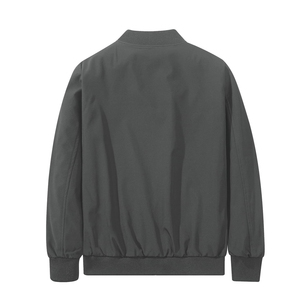 Blouson aviateur réversible et respirant pour homme, coupe-vent imperméable pour l'automne, avec logo frontal, 100 % polyester - Product Image 2