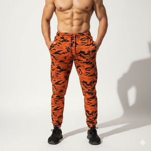 Pantalon de survêtement pour homme, conçu avec un tissu extensible pour une utilisation active, coupe confortable, fabricant OEM sur mesure - Product Image 5