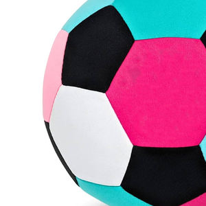 Balón de Fútbol Infantil Personalizado para Interiores, Suave y Seguro, Transpirable, Ligero, Duradero, con Logotipo Clásico, Plegable, Divertido, para Entrenamiento, Relleno de Espuma de Alta Densidad - Product Image 4