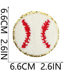 Wholesale Custom Embroidery Patch Two Tone Threadwork Badge for Caps Jackets Backpacks Clothing Iron On Sew On Factory <b>Applique</b> - Product Image 2