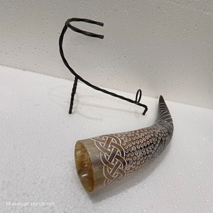Cuerno para beber de diseño de lujo, de la mejor calidad, con tallado estilo vikingo, seguro para alimentos, técnica de pulido, a bajo precio. - Product Image 5