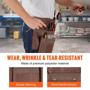 Cintura Porta Attrezzi Regolabile 29-54 Pollici in Poliestere Resistente, Staccabile, per Elettricisti e Carpentieri, Borsa Porta Utensili Personalizzabile, Supporto OEM - Product Image 2