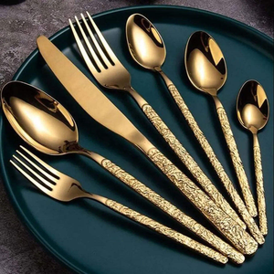 Ensemble complet de couverts en acier inoxydable pour cuisine, table à manger, hôtel, restaurant et services de traiteur - Product Image 1