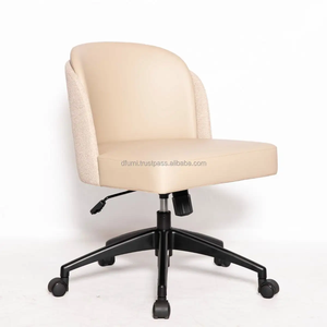 Chaise Angelo, fabrication OEM/ODM, base pivotante en PVC/tissu, coque en contreplaqué ignifuge, rembourrage standard mondial D4050. - Product Image 3