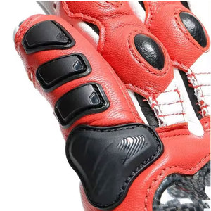 Gants de moto en cuir de haute qualité professionnels avec protection des articulations, matière respirante, idéaux pour les hommes - Product Image 6