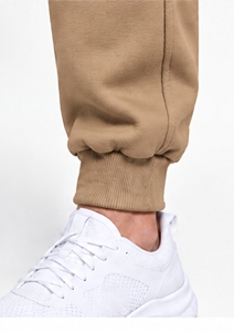 Index <b>Men's</b> <b>Khaki</b> Sweatpants Elastic Waist Drawstring Casual Jogger Pants Side Pockets Breathable Midweight Autumn Wear - Product Image 5