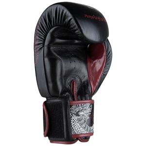 Gants de boxe Muay Thai en cuir PU, style tendance, légers, imperméables, avec sangle de poignet réglable, service OEM personnalisé - Product Image 3