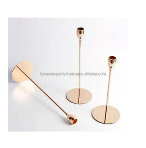 Bougeoir décoratif personnalisé pour la maison Bougeoir de mariage en métal design moderne extérieur et intérieur fait à la main - Product Image 6