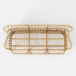 Curved frame rattan sofa lounges sustainable rattan sofas occasional chair for living room - Product Image 6