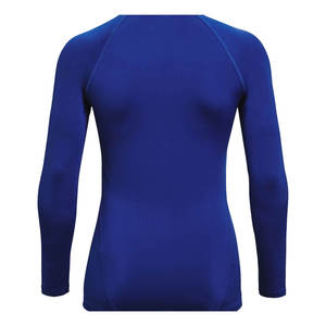 เสื้อยืดกอล์ฟแขนยาวผ้าฝ้ายสำหรับผู้หญิง OEM สีน้ำตาลย้อมแบบริงเกอร์ เสื้อยืดกอล์ฟฤดูร้อนสำหรับผู้หญิง - Product Image 1