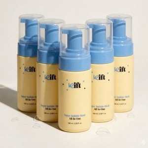 [Kift] Nettoyant Moussant Carbonaté, Crème Masque Nettoyante en Profondeur pour Soin Hydratant du Visage - Product Image 3