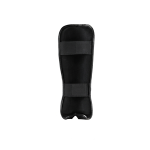 Protège-tibias en PU noir ASKAR pour la boxe et les arts martiaux – Équipement de protection durable unisexe pour les jambes - Product Image 3