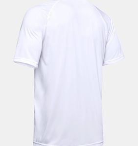 High Quality 100% Cotton T-shirts Custom Mock Neck <b>White</b> T-shirt Men Blank <b>Plain</b> t Shirts Clothing for Wholesale - Product Image 4