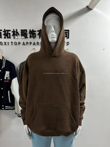 Venta al por mayor EE. UU. Tamaño Unisex Streetwear Sudadera con capucha Logotipo personalizado Lujo Suéter en blanco Sudadera con capucha Hombro caído Hombres Sudadera de varios colores - Product Image 6