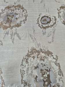 Tela Jacquard de brillo ultra suave turco 100% poliéster transpirable brocado de lujo metálico PK-1665 COL 3 prendas especiales Abaya - Product Image 3