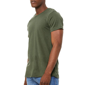 Camiseta Azul Marino para Hombre, 100% Algodón, Transpirable, Formal, Cuello Redondo, Corte Holgado, Impresión de Logotipo Personalizado, Bordado, Tela de 230g - Product Image 5