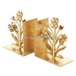 Hot Selling Aluminum Metal Banana Shape Gold Plated Sets Of 2 Decorative Bookend Modern Look For Home Accent - Product Image 6