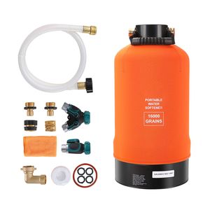 Sistema Portátil de Filtración de Agua para RV de 16,000 Grains con Conexiones de Latón de 3/4'' y Manguera de Resina de 42'' - Product Image 2
