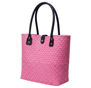 Direct Export <b>Special</b> Price Handcrafted Handmade Bag And Handbag Woven Plastic Material For Trendy Women Casual Vacation Totes - Product Image 3