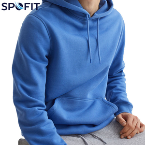 Sweat à capuche décontracté pour homme, coupe régulière, logo personnalisé, grande taille, hiver, 100% coton, de bonne qualité, coupe ample - Product Image 2