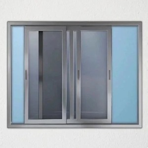 Fenêtre coulissante en aluminium poli, fabrication directe usine, avec dimensions personnalisées et finition haut de gamme, disponible à la vente pour les acheteurs internationaux - Product Image 3