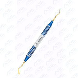 Kit de Instrumentos dentales de acero inoxidable, mango de punta de oro compuesto, instrumento de relleno de punta de oro Manual aprobado por CE para uso de dentista - Product Image 5
